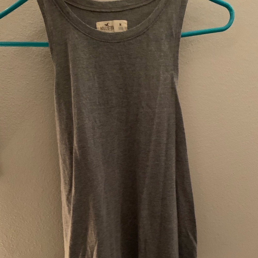 Tank top with a lace bottom